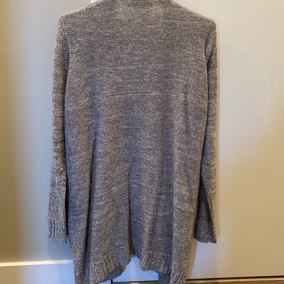 Brave Soul Light Grey Long Cardigan - Picture 3 of 3